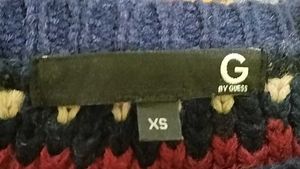 GUESS Striped Knit Sweater