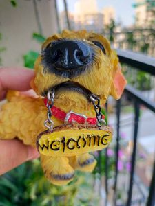 Cute Puppy Figurine For Home, Garden And Planters