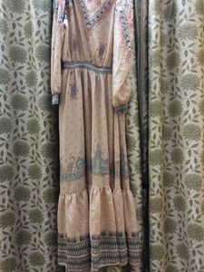 Western Cream Gown