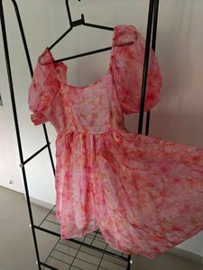 Organza Flayerd Dress 😍