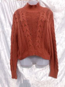 Aeropostale Cozy Cable Knit Sweater 🧡