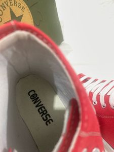 Red High-Top Converse Replica