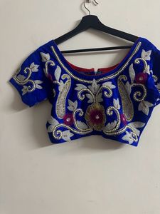 Pure Velvet With Moti Handwork
