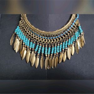 Green/Gold Necklace