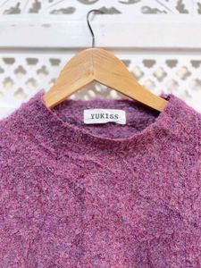 Plush Textured Sweater B