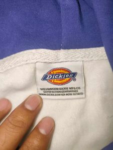 Rare Dickies Panelled Streetwear Hoodie