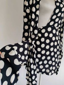 Zara polka dot Shirt dress