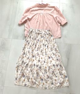 Floral Top &amp; Skirt Set