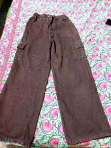 Brown Cargo Pants