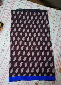 Pink &amp; Black Saree