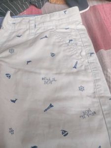 Nautical Print Shorts
