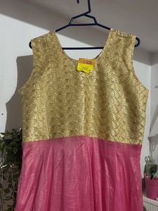 Pink &amp; Gold Party Dress