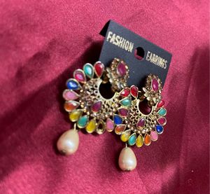 Multicoloured Beautiful Earrings