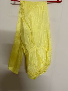 🆕 Yellow &amp; Green Embroidered Anarkali