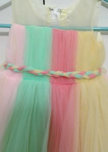 Rainbow Tulle Dress