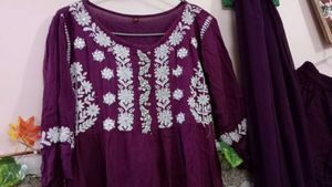 Elegant Embroidered Kurta Set