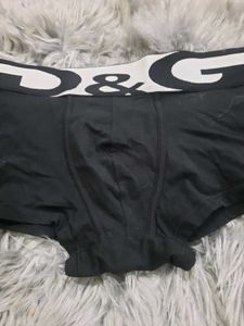 D&amp;G Men&#39;s Black Boxer Briefs