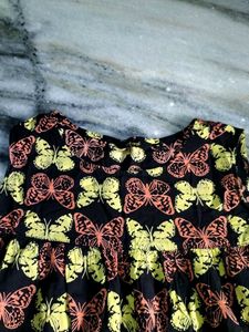 Butterfly Print Top