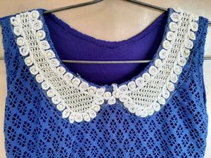 Women&#39;s Top| Blue| Bust-28| Length-23