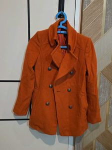 Orange Peacoat