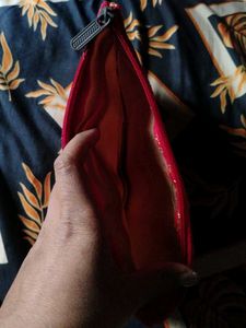 Elegant Pink &amp; Gold Pouch