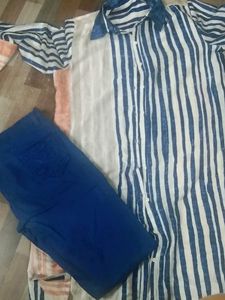 jeans 👖 long shirt