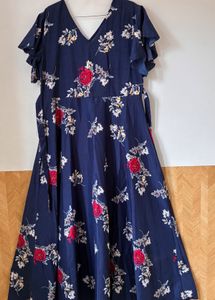 Floral Print Maxi Dress