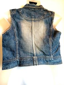 Denim Vest Size Small
