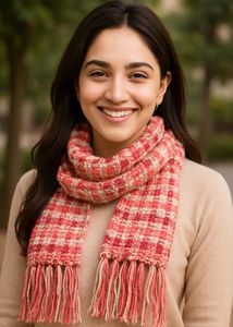 Crochet Scarf Handmade Using Quality Yarn
