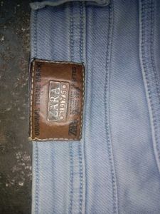 Light Blue Flare Jeans
