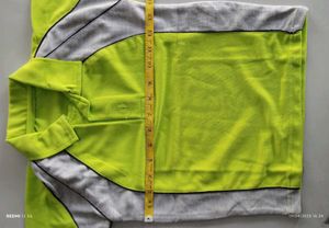 Green & Gray Pullover T Shirt