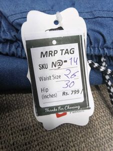 N@26 Size-26 Cute Denim Palazzo Pants