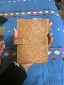 Brown Leather Card Holder