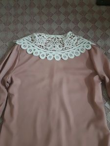 Pink korean style top 💖