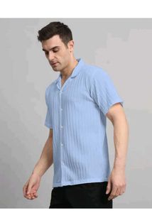 Popcorn Men Shirt Textured