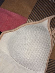 Zip Front Bra Top