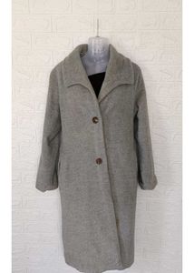 Imported grey Wool OverCoat