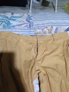 Allen Solly Brown Trousers