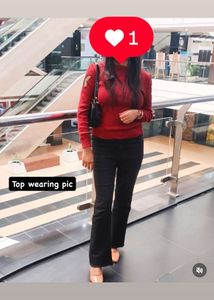 Skinny Black Jeans &amp; Top Combo Set