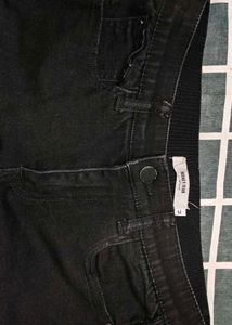 Boys Slim Fit Black Jeans