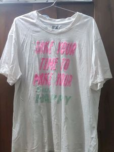 White Graphic Tee