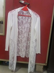 White Net Shrug
