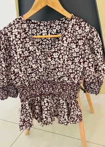Floral Print Top