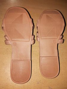 Pink Crisscross Sandals