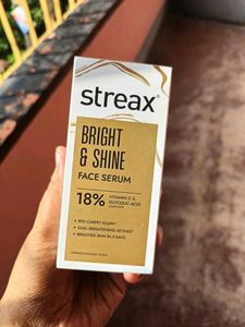 Streax Bright & Shine Face Serum