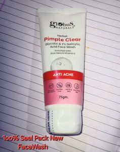 Globus Naturals Pimple Clear Face Wash