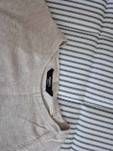 Beige Knitted Top