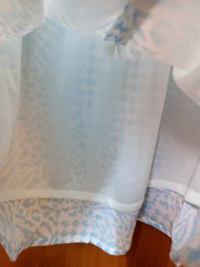 New Patterned Blue Top