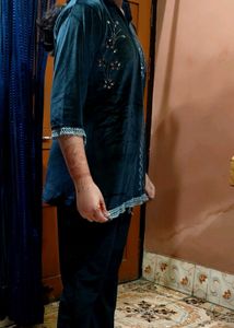 velvet coard set black