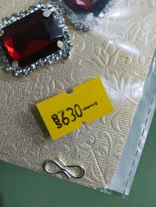 Maroon Color Necklace Set With Free Ring